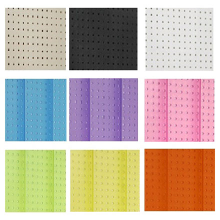 Colorful Galvanized Metal Plated Pegboard